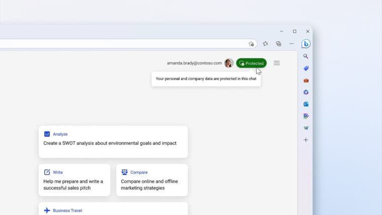 Επιχείρηση συνομιλίας Microsoft bing