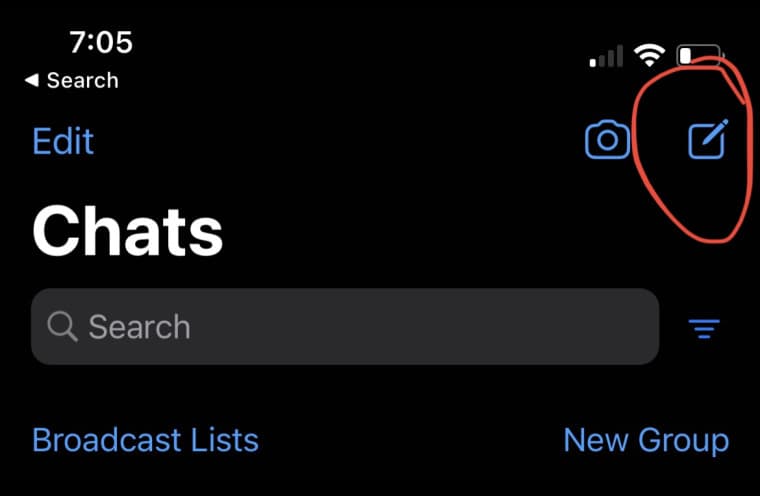 Στείλτε μήνυμα σε άγνωστες επαφές στο WhatsApp