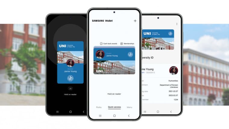 Student ID on Samsung Wallet