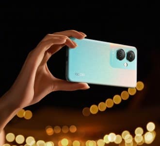 Oppo K11 σε Moon Shadow Grey και Glacier Blue