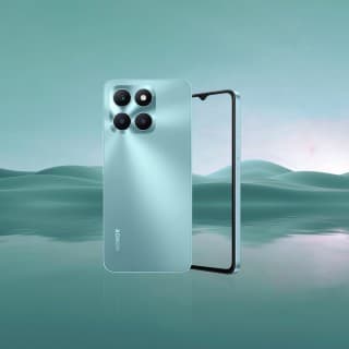 Honor X6a σε Cyan Lake και Midnight Black