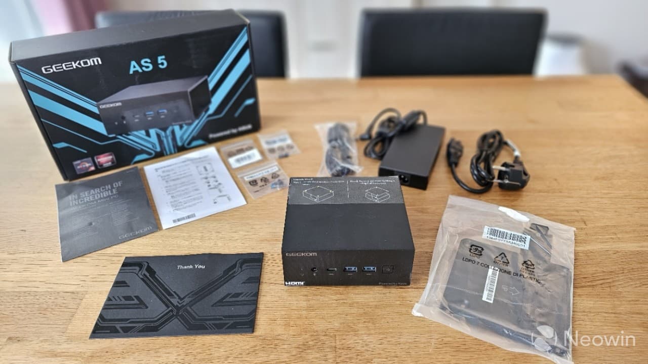 geekom as 5 Mini PC
