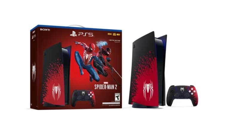 Spider-Man 2 limited edition PS5 console