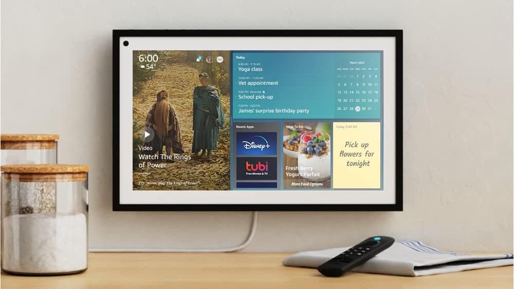 Echo Show 15 με τηλεχειριστήριο