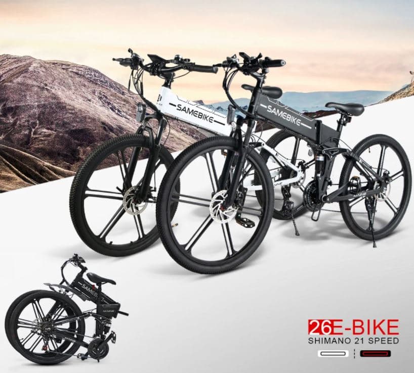 SAMEBIKE LO26-II – Σπαστό ηλεκτρικό ποδήλατο 500W βαρέων βαρών (αντέχει έως 150 κιλά!) στα 825€ από Ευρώπη!