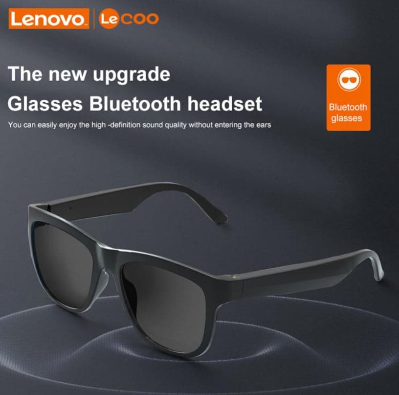 Lenovo Lecoo-C8: Γυαλάκι ηλίου με BT5.0 και 120mAh μπαταρία στα 16.4€!