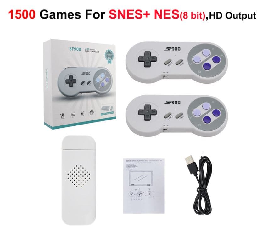 SF900 - Ένα στικάκι με 4700 retro παιχνίδια για τα μάτια σας μόνο με 16.4€!!