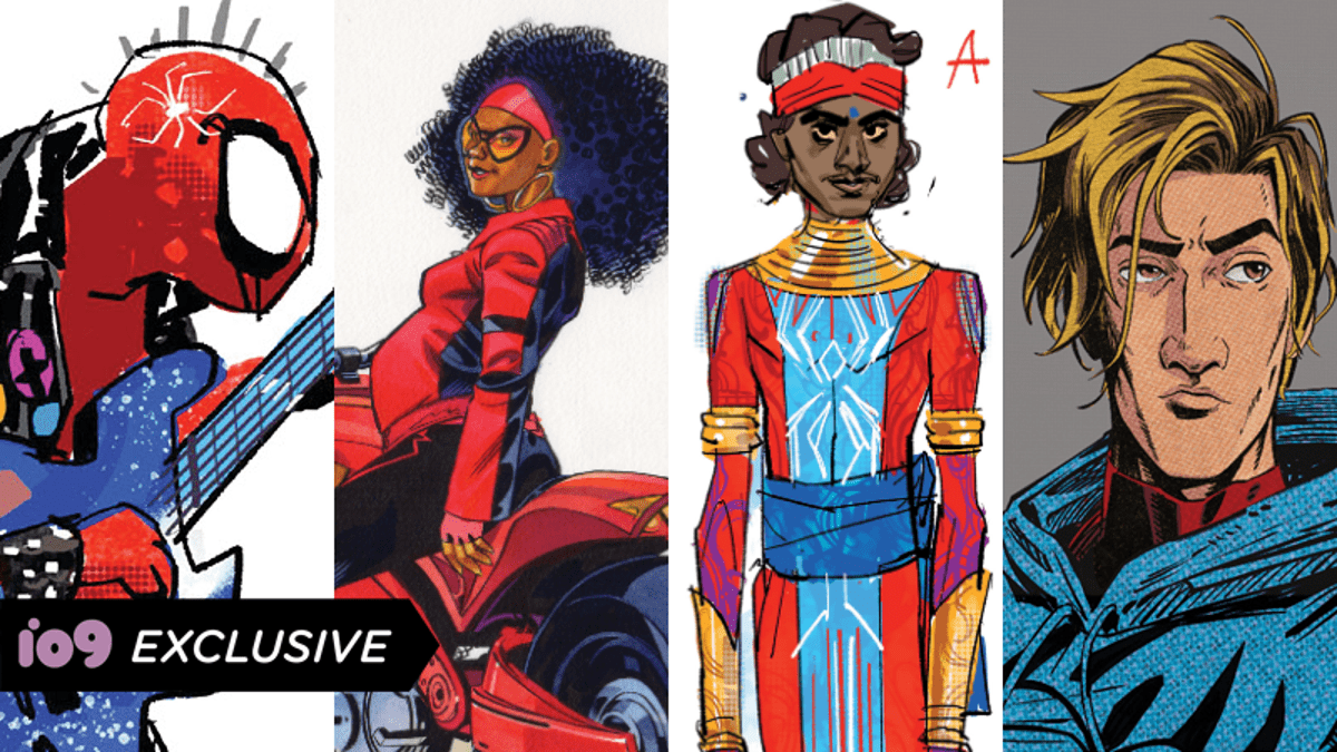 Across the Spider-Verse Νέο βιβλίο τέχνης Πρώτη ματιά
