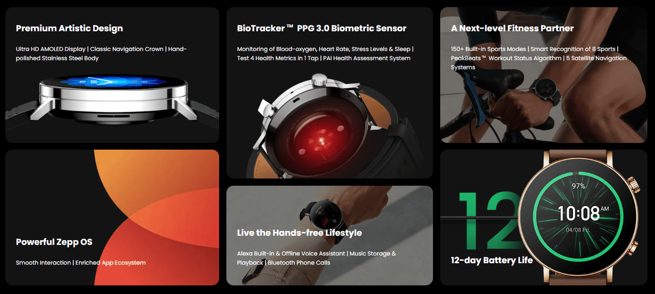 , Για 159 €, δεν έχουν έρθει ακόμα: Amazfit GTR 3 Pro Limited Edition πολυτελές έξυπνο ρολόι, TechWar.gr