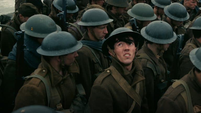 Soldiers in Dunkirk.