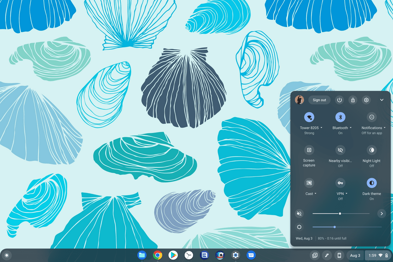 Επιλέγοντας το εικονίδιο Ρυθμίσεις στην επάνω δεξιά γωνία θα μεταβείτε στο κύριο μενού