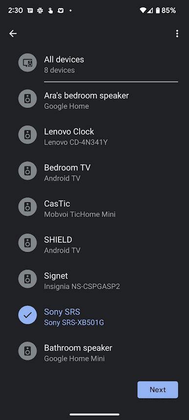 Επιλέξτε την εν λόγω συσκευή και ξεκινήστε τη ρύθμιση ενός νέου προγράμματος ψηφιακής ευεξίας.