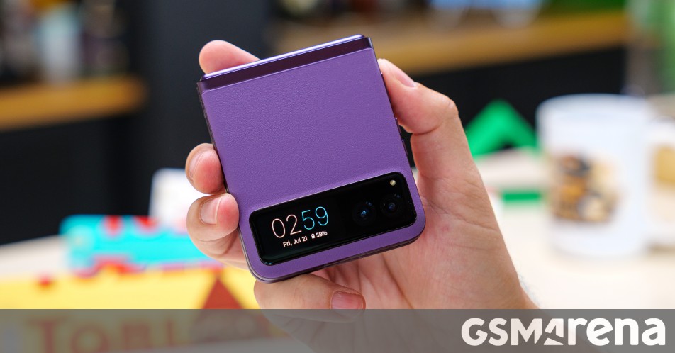 Motorola Razr 40 για αξιολόγηση
