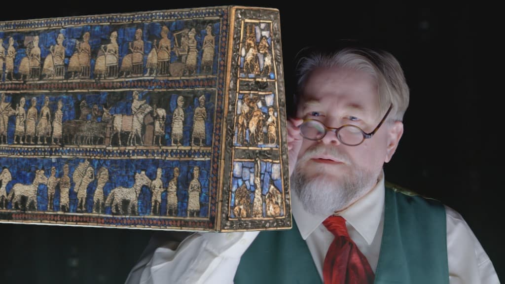 Viasat History ST S2 RX208 KEVIN MACDONALD INSPECTS THE STANDARD OF UR