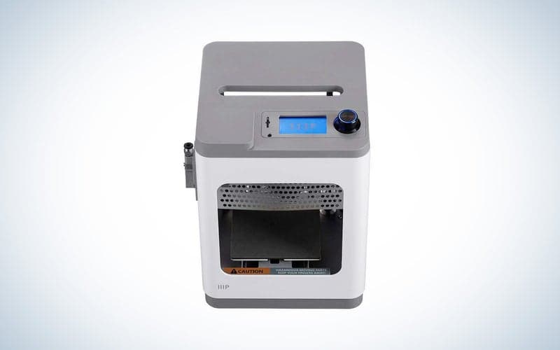 The best 3D printer for beginners Monoprice from the front.