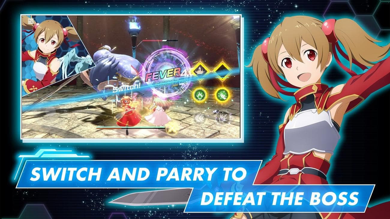 best-anime-games-android-sword-art-online-vs-switch-and-parry-to-defeat-the-boss