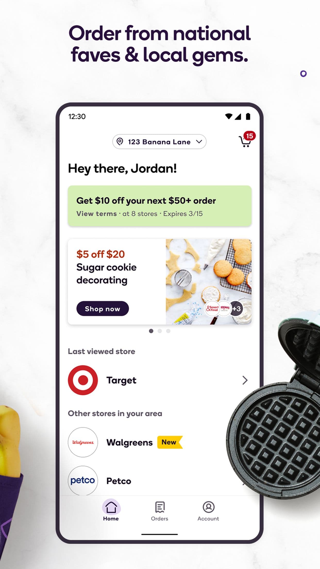 Παραγγελία από εθνικά αγαπημένα και τοπικά πετράδια με πλοίο