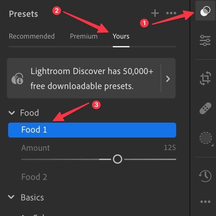 apply lightroom preset