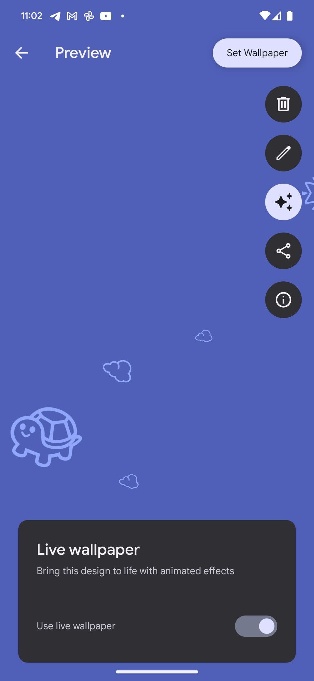 Ταπετσαρία emoji - απενεργοποίηση κινούμενων εικόνων