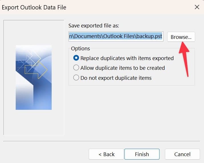 περιηγηθείτε στο Outlook
