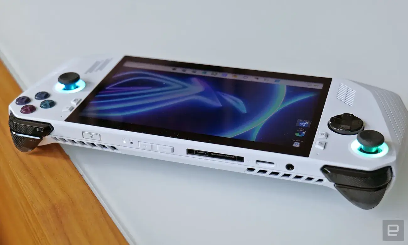 THe ROG Ally's USB-C port can be used on its own for data and charging, but it also functions as part of ASUS' XG Mobile connector which can be used to attach an external dock/GPU. 