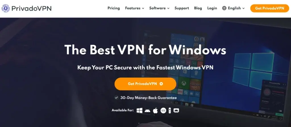 Privado δωρεάν vpn για windows