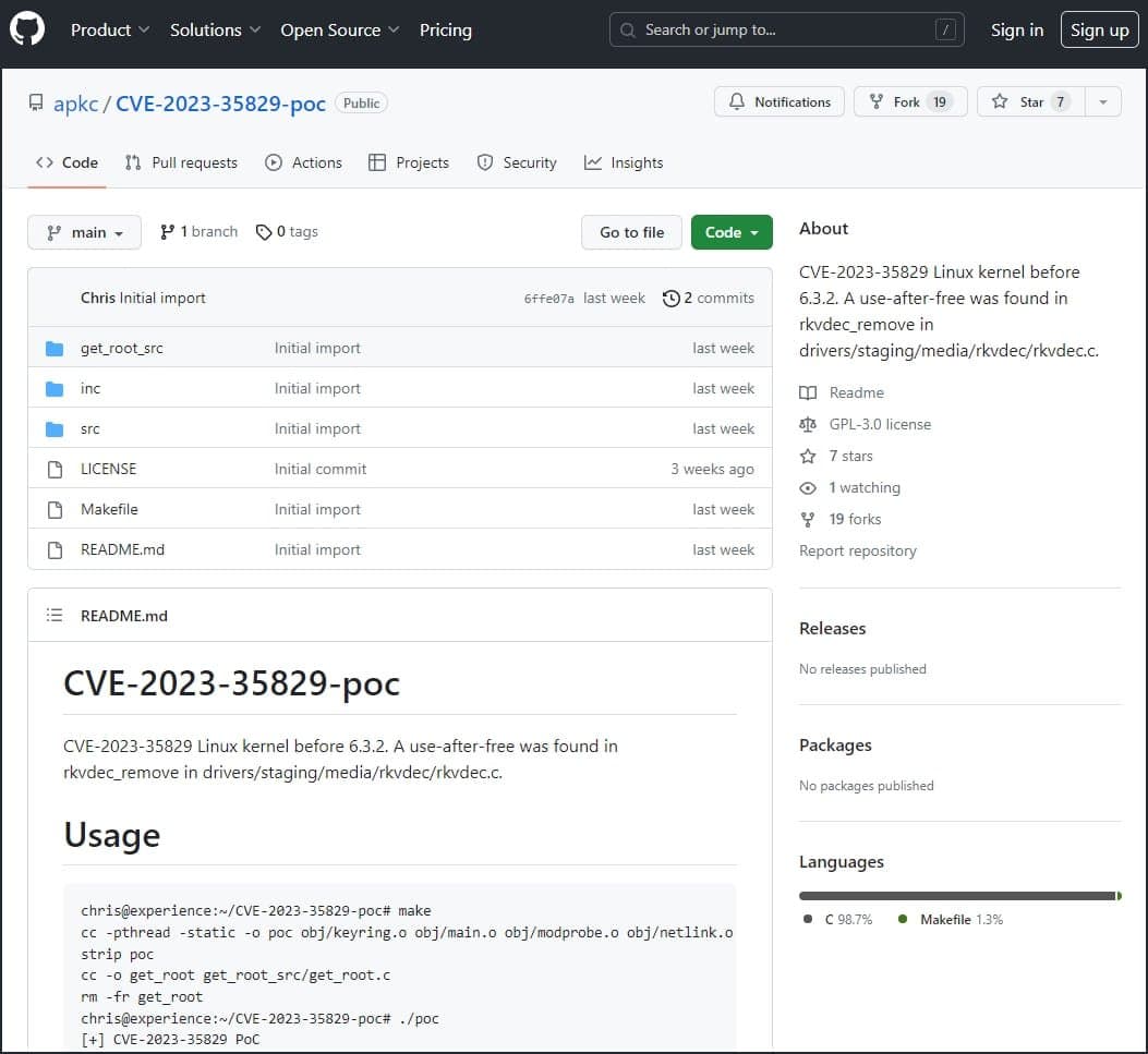 Ένα κακόβουλο αποθετήριο GitHub που σπρώχνει το κακόβουλο λογισμικό