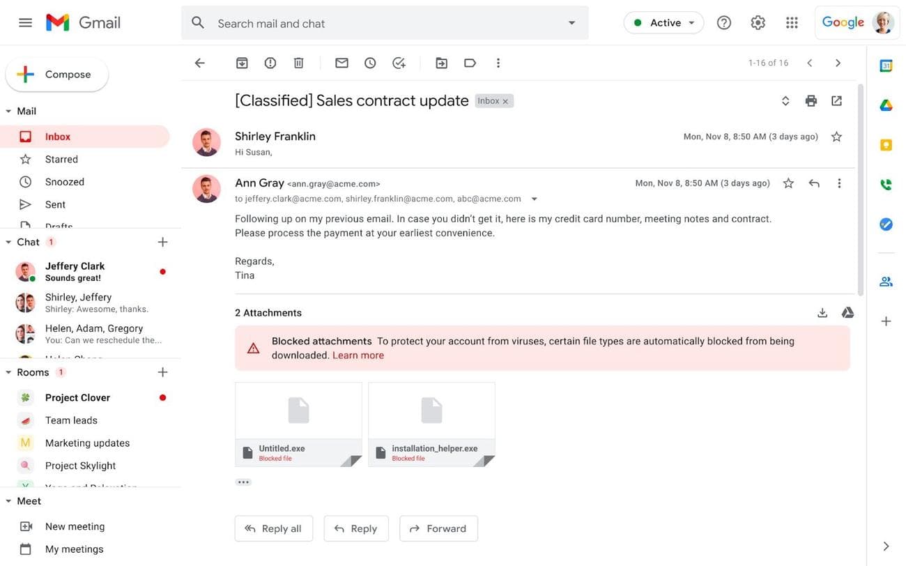 Gmail CSE Web - Red Chip Attachments