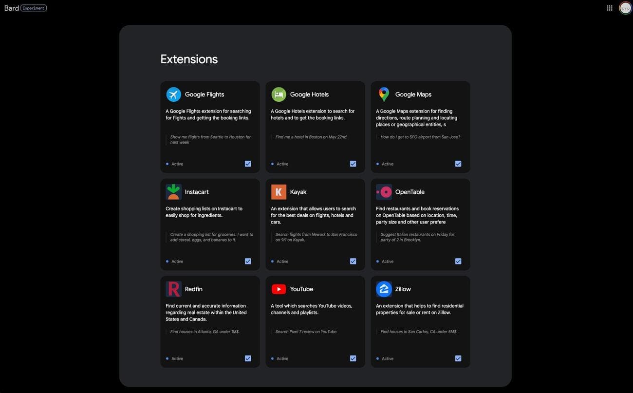 Google-bard-extensions-first-look