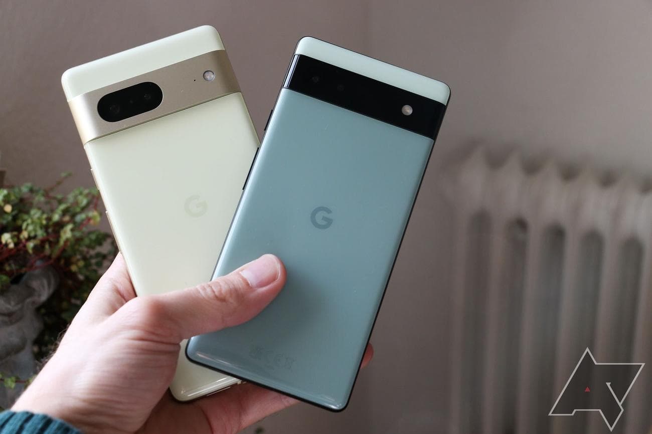Το Pixel 6a σε σύγκριση με το Pixel 7