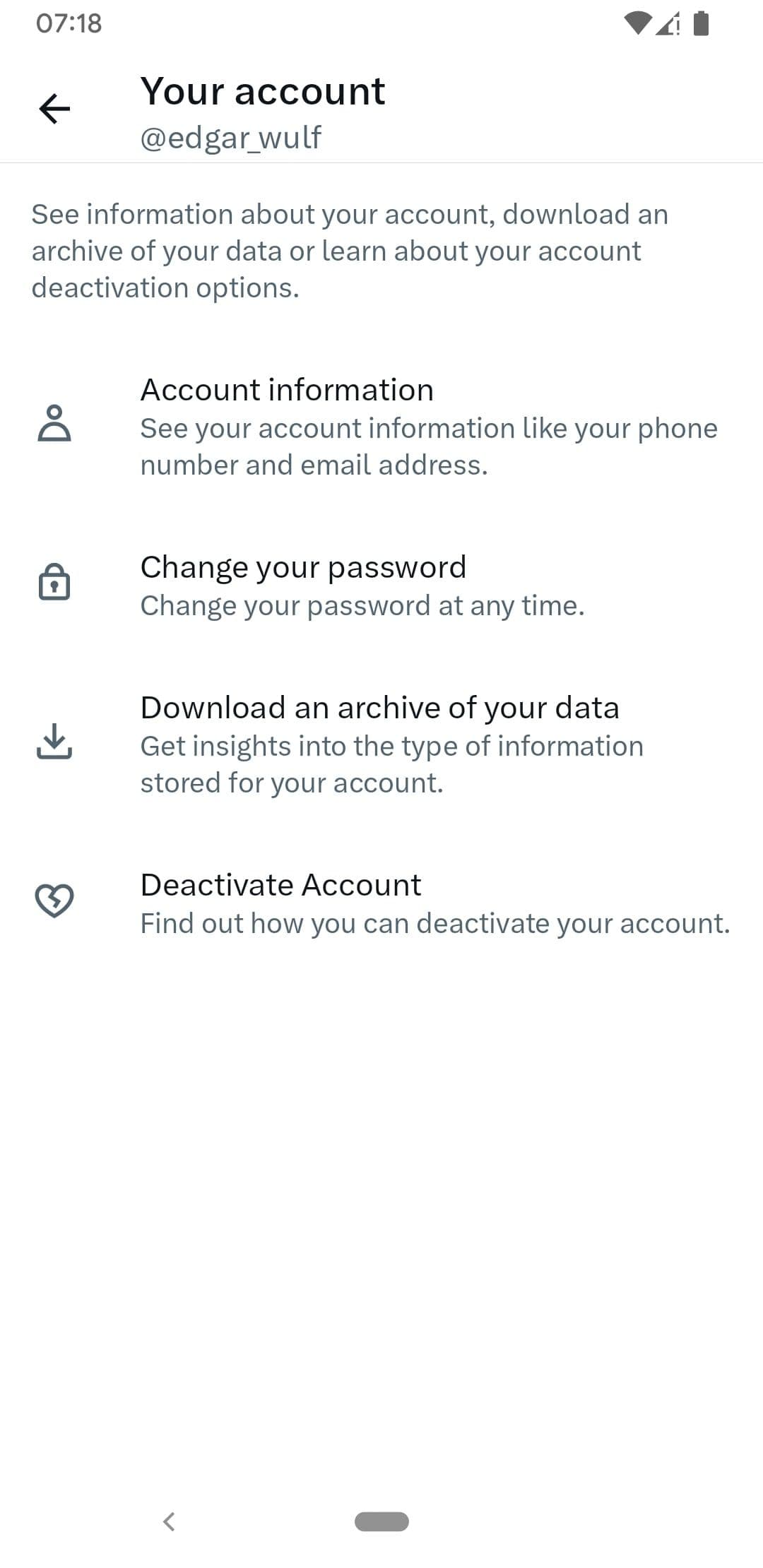 Το προφίλ του λογαριασμού σας στο Twitter