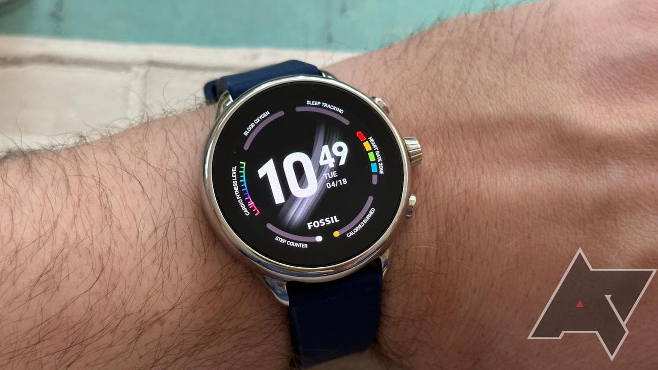 Image of the Fossil Gen 6 Wellness Edition on wrist