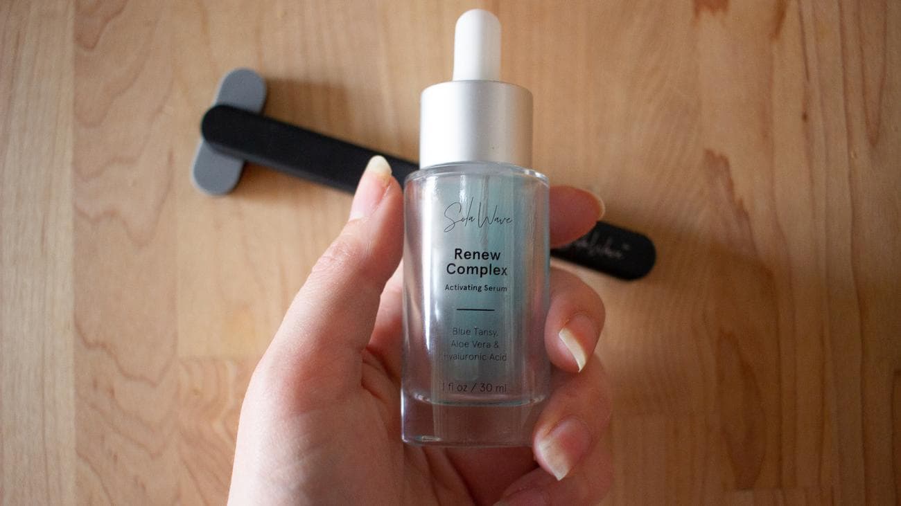 ένα μπουκάλι ορό