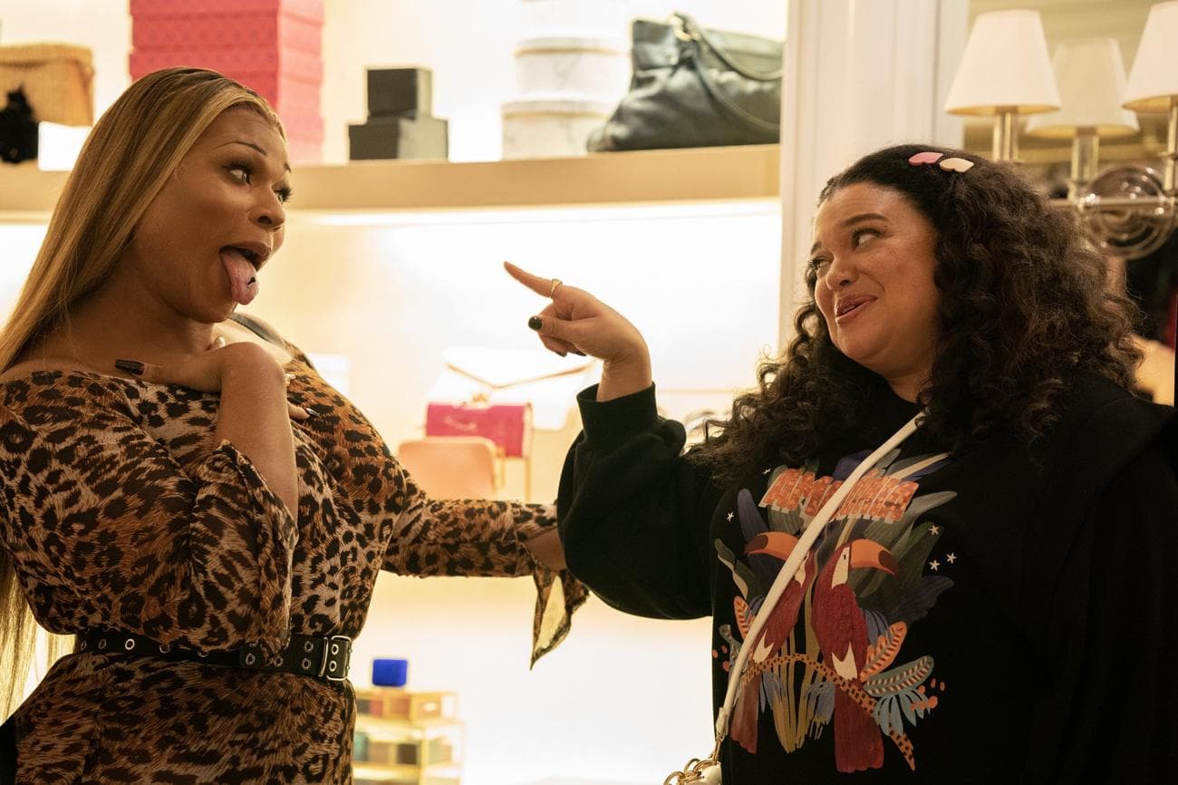 Η Peppermint ως Peppermint και η Michelle Buteau ως Mavis στο Survival of the Thickest.