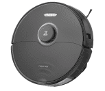 Μαύρη ηλεκτρική σκούπα ρομπότ Roborock