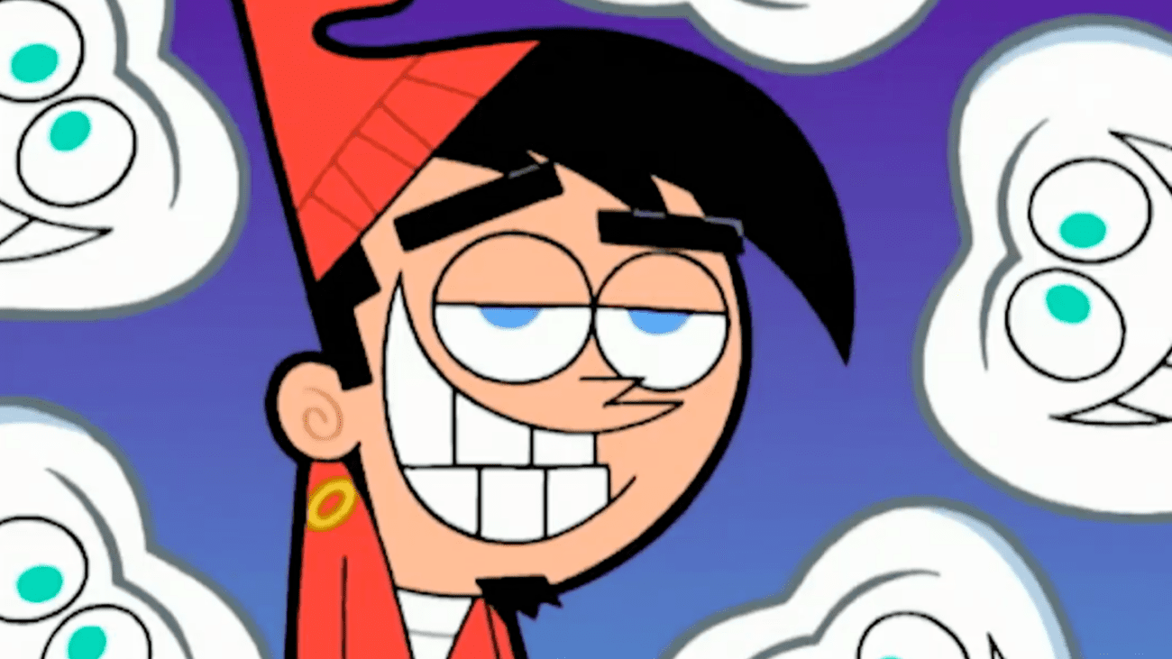 Μια απεικόνιση ενός έφηβου αγοριού που περιβάλλεται από χαμογελαστά δόντια. 