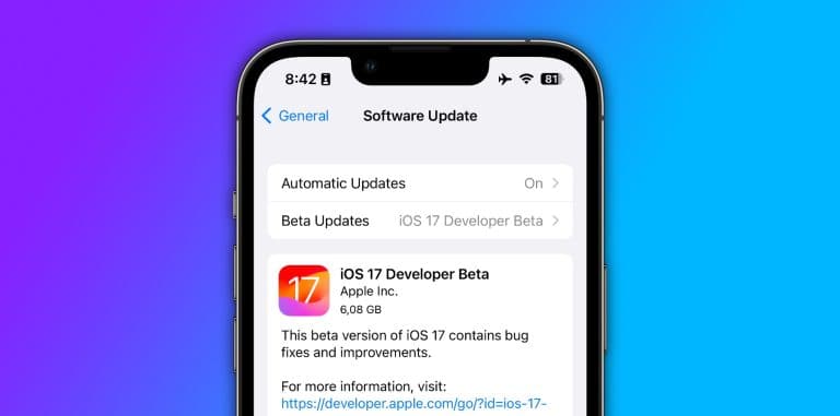 Πρώτη έκδοση iOS 17 beta