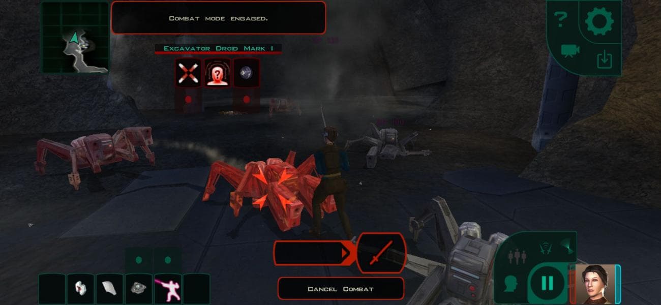 Star Wars: Knights of the Old Republic 2 gameplay