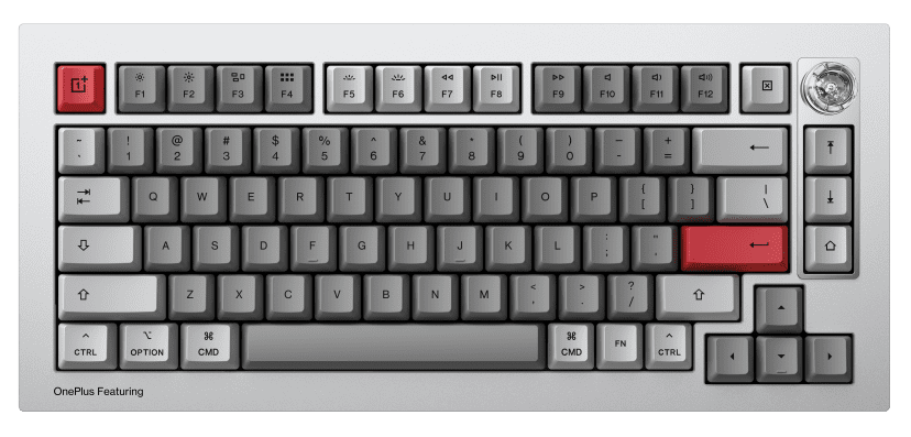 OnePlus με πληκτρολόγιο 81 Pro - μπροστινό χρώμα B