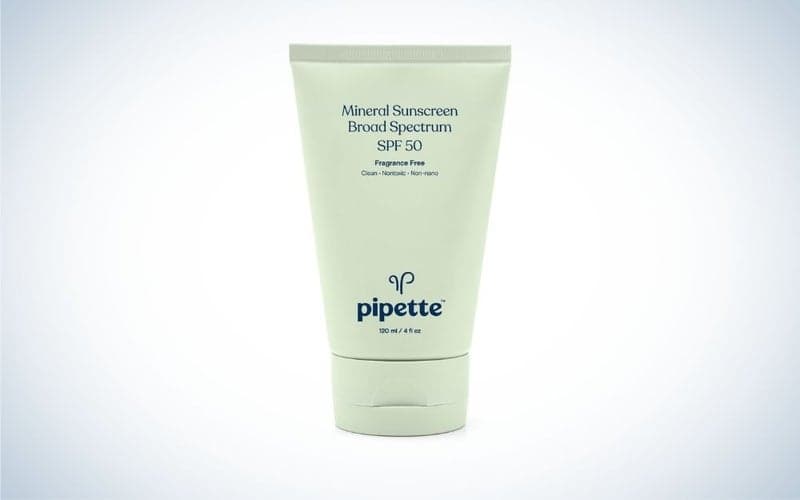 Το ορυκτό αντηλιακό Pipette είναι το καλύτερο αντηλιακό για το πρόσωπο