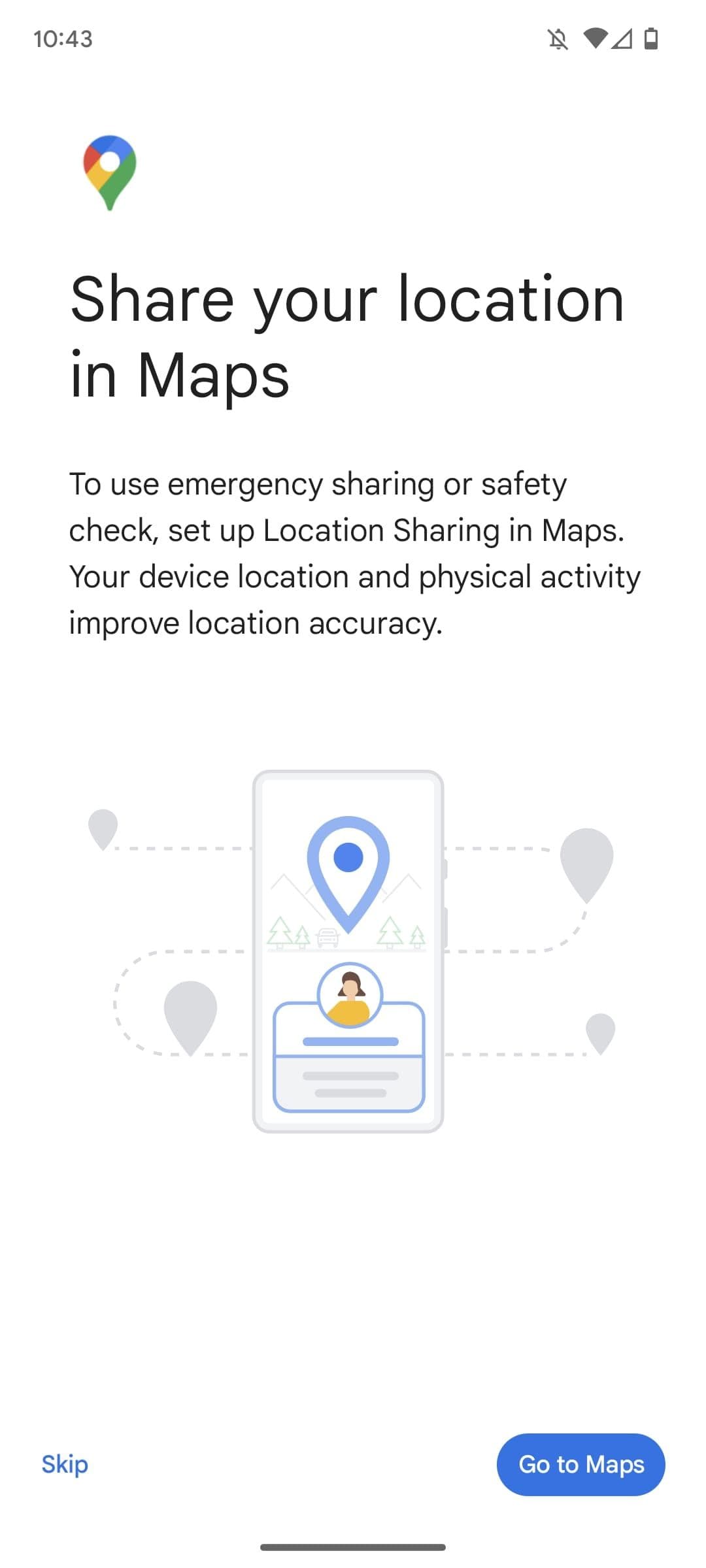 κοινή χρήση τοποθεσίας στους Χάρτες
