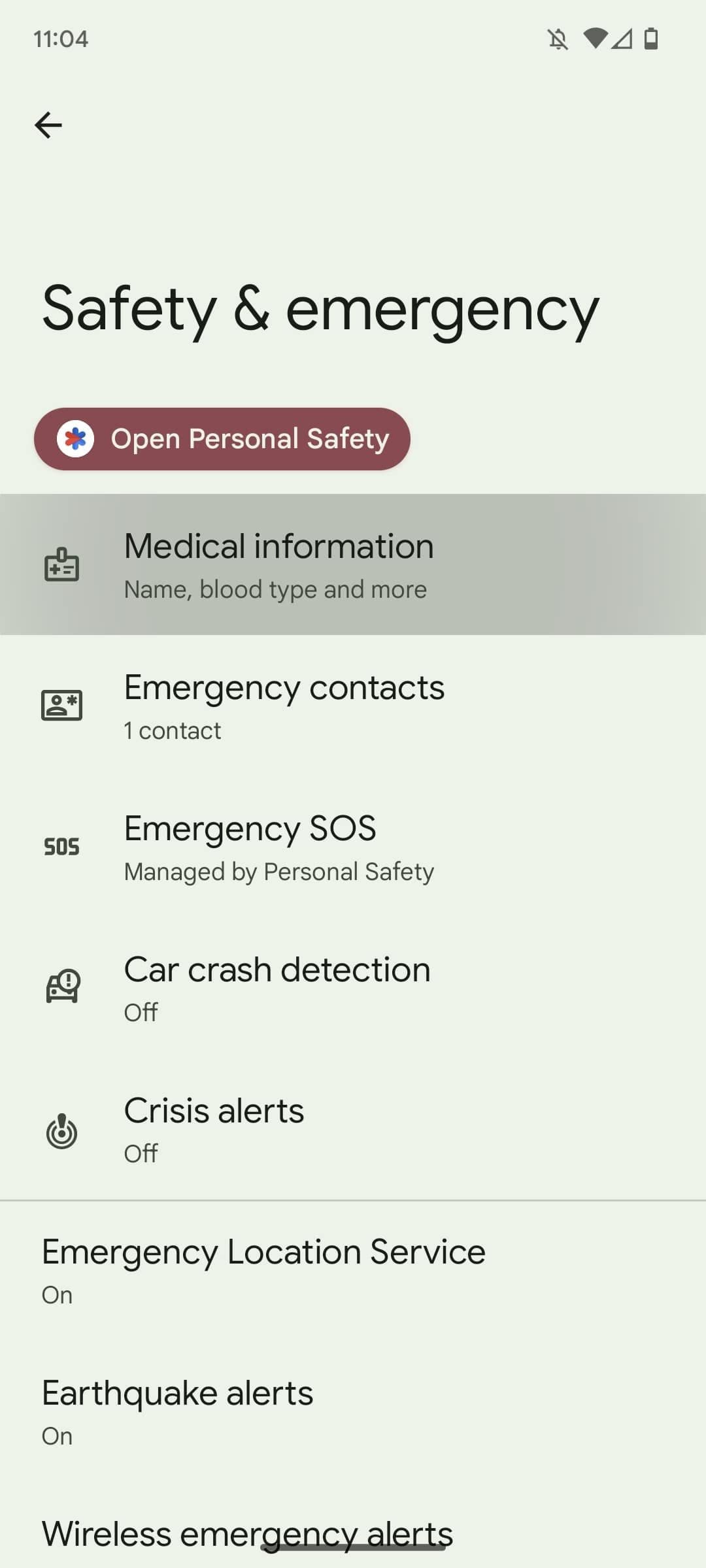 ιατρικές πληροφορίες για το Pixel
