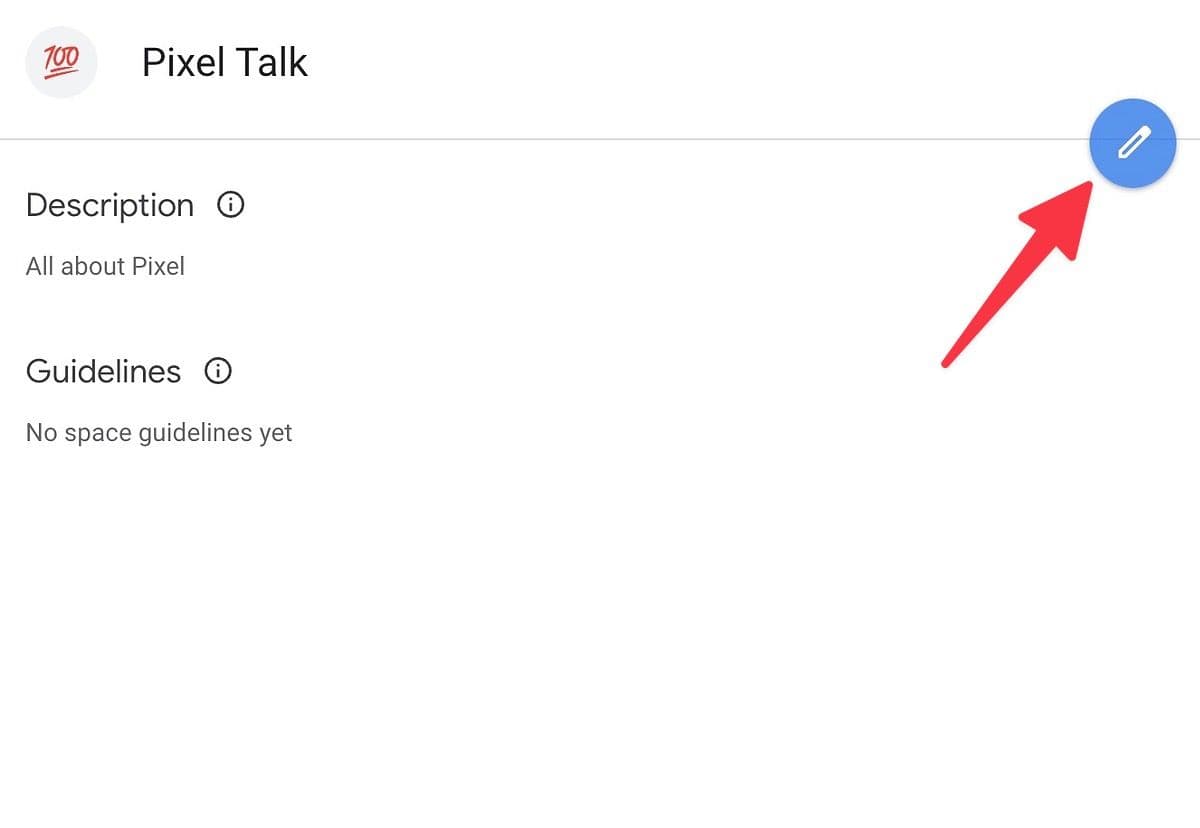 επεξεργαστείτε το google space