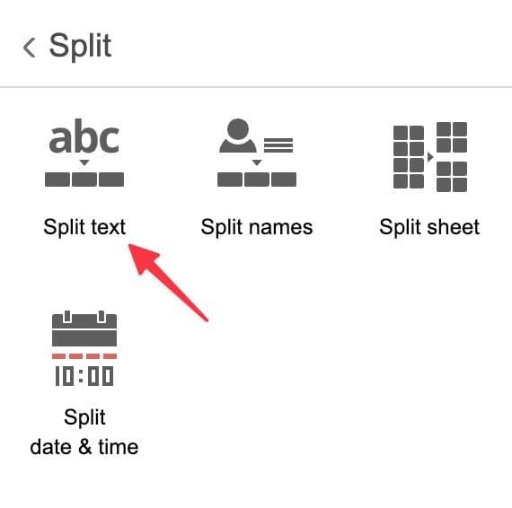 διαίρεση κειμένου σε ηλεκτρικά εργαλεία