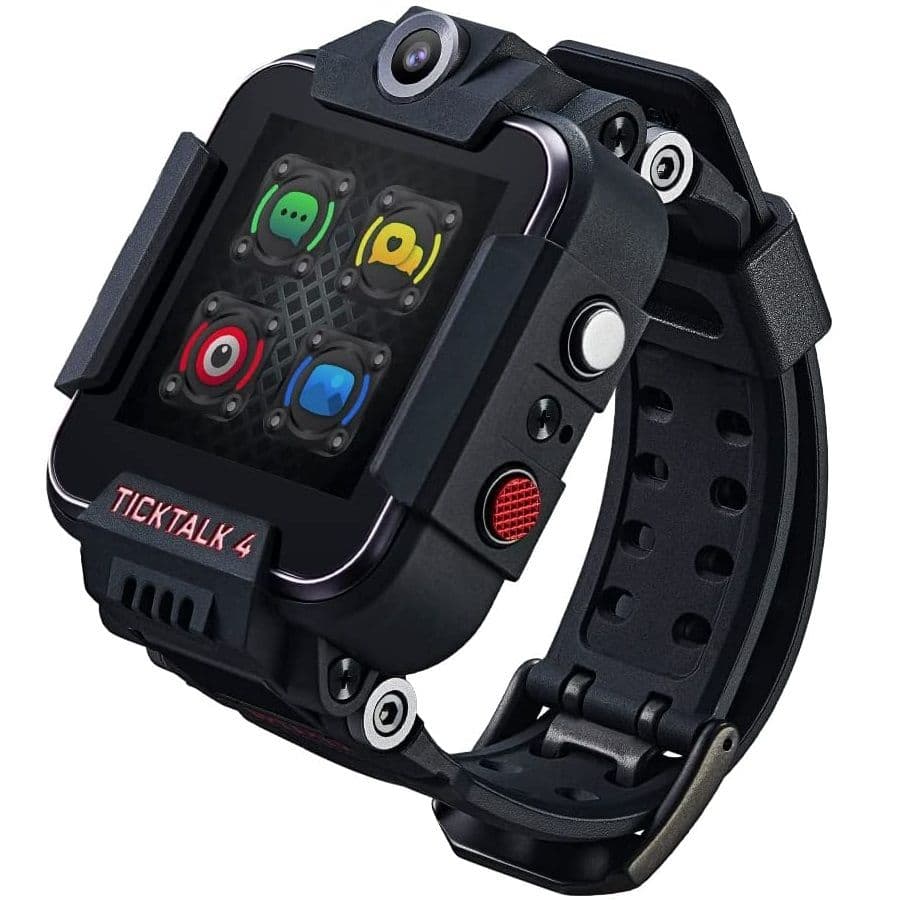 TickTalk 4 smartwatch against a white background