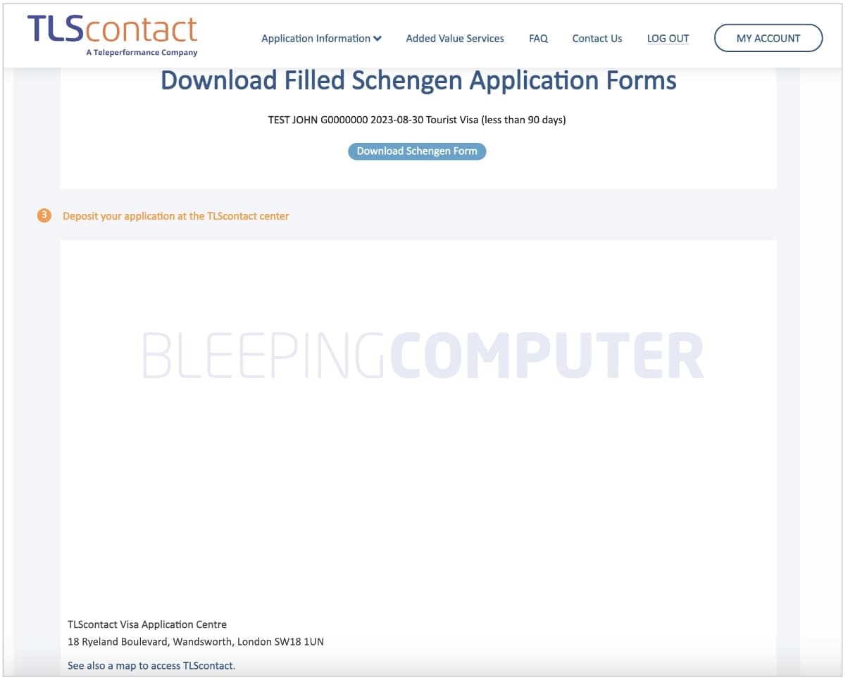 Η σελίδα συνάντησης επικοινωνίας TLS είναι κενή