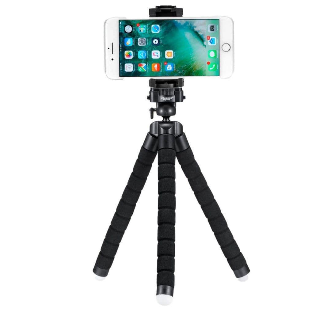 Το UBeesize Tripod S αναπτύχθηκε με τοποθετημένο smartphone