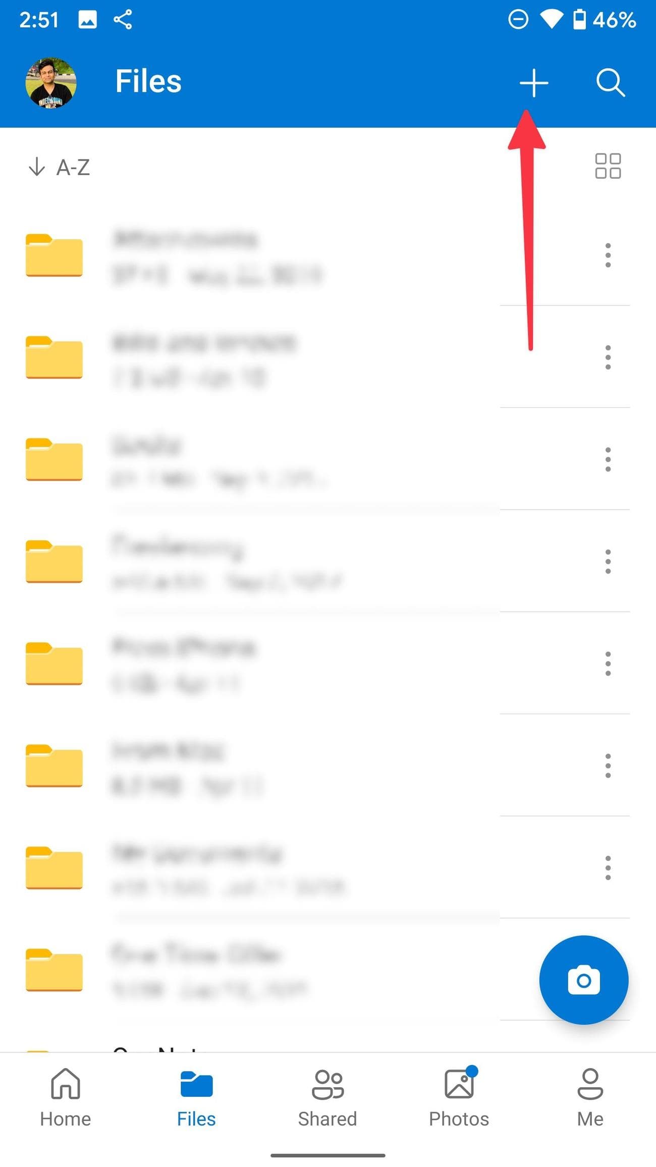 upload files to OneDrive
