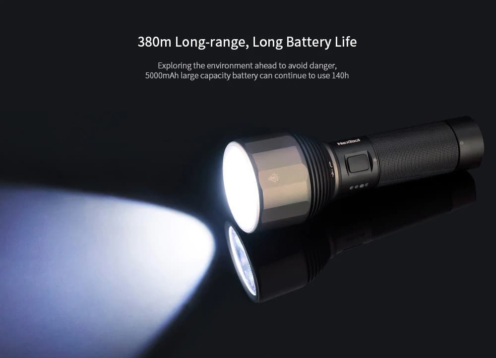 xiaomi nextool flashlight range