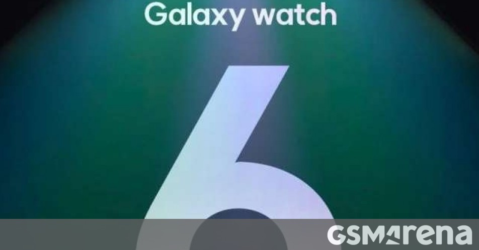Διαρροή μεγεθών της σειράς Samsung Galaxy Watch6
